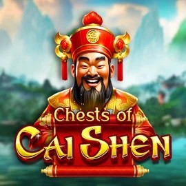 Chests of Cai Shen online game logo by Pragmatic Play on slottera.de