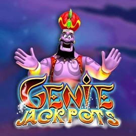 Genie Jackpots online game logo by Blueprint Gaming on slottera.de