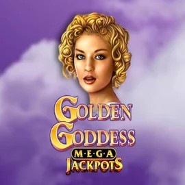 Golden Goddess Megajackpots slot logo by IGT at Sloterra Casino