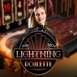 Enjoy Lightning Roulette by Evolution – logo hosted on slottera.de