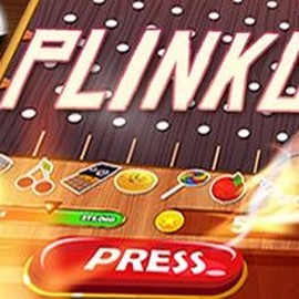 Plinko slot logo by BGAMING at Sloterra CasinoPlinko