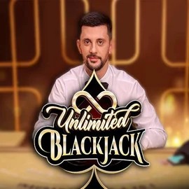 Unlimited Blackjack slot visual from Ezugi available on slottera.de